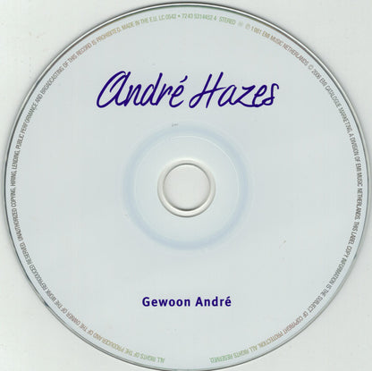 André Hazes : Gewoon André (CD, Album, RE, RM)